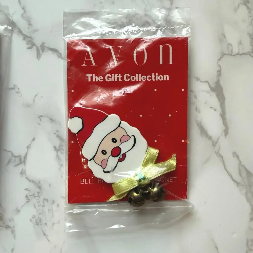 VTG 90s Avon Bell Buddy Christmas Magnets Set of 3 NIB